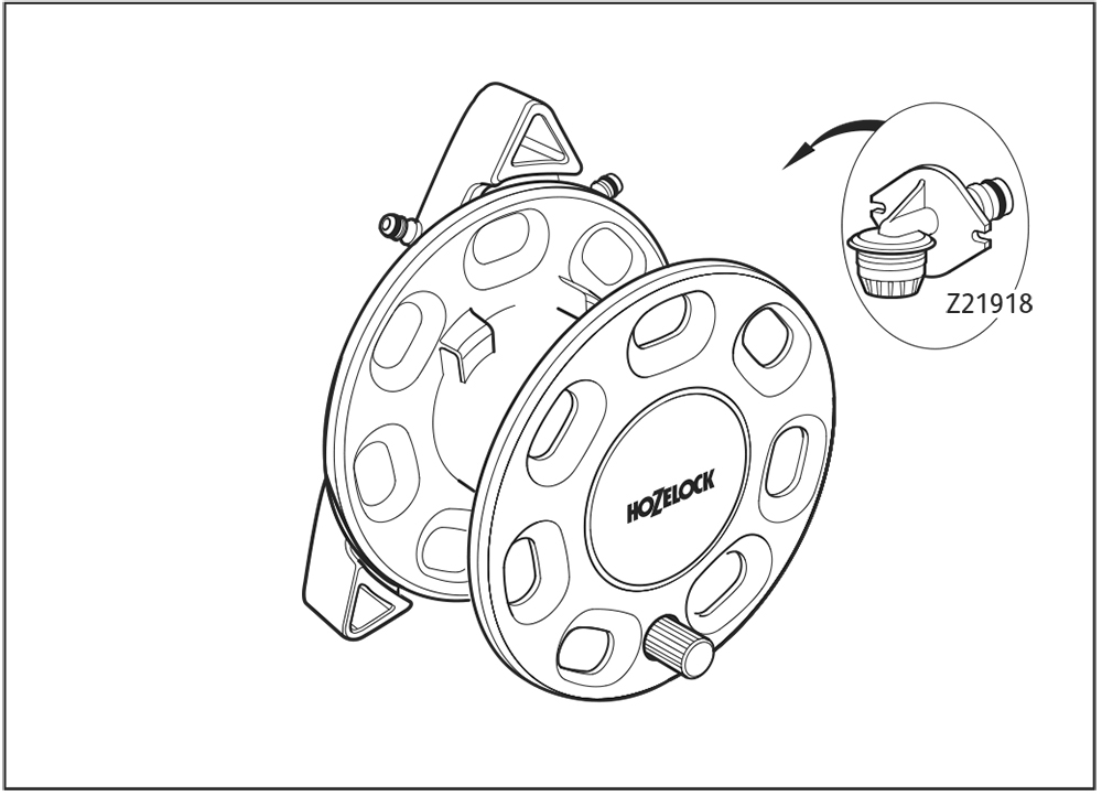 Pièces enrouleur 30m Hose Reel (ref. 2420-2422)